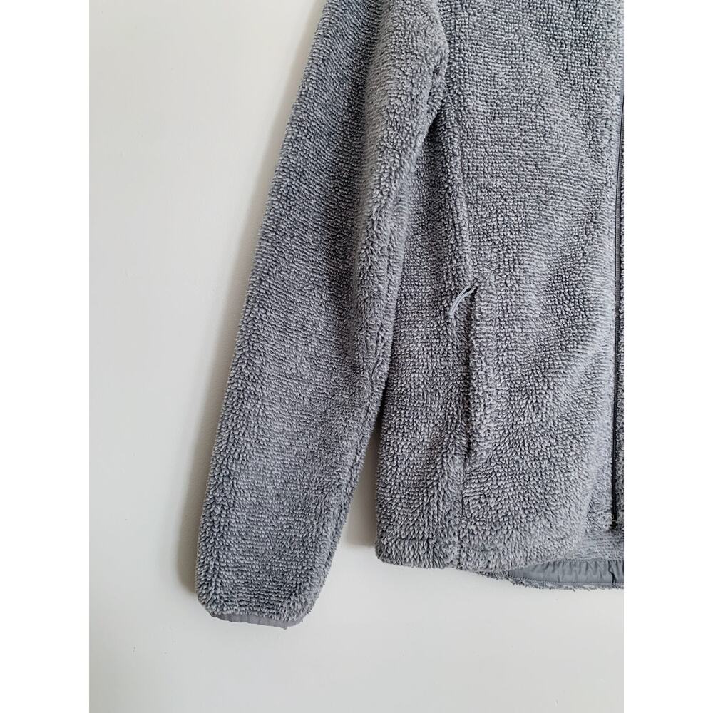 Light Grey The North Face Osito Fleece Full Zip Jacket M - Picture 3 of 5